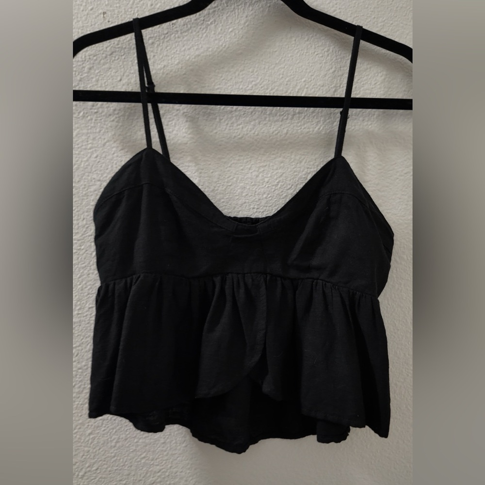 American Eagle Outfitters Black Camisole Top